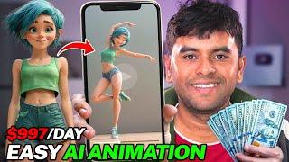 How to Make Money With AI ANIMATION VIDEO in 2025 - Full Course (Step-by-step)