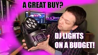 Mini Moving Head,  7x10W, Lixada, Cheap DJ Lights Review!