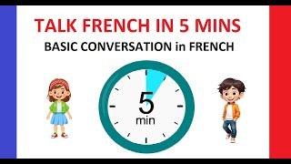 LEARN FRENCH in 5 MINS/ FRENCH CONVERSATION FOR BEGINNERS PART-2/GREETING/IMPROVE YOUR PRONUNCIATION