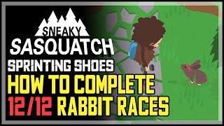 All 12 Rabbit Races Sneaky Sasquatch