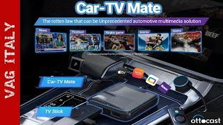 Ottocast Car TV Mate + Amazon Fire TV Stick rendono multimediale la tua auto!