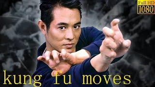 Action Movie! The young man uses Shaolin kung fu to defeat his opponent.