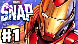 Marvel Snap - Gameplay Walkthrough Part 1 - Global Launch! Fast-Paced Card Battles!