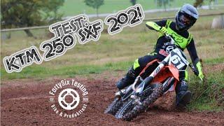 KTM 250SXF 2021 Test