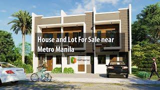 House and Lot For Sale near Metro Manila