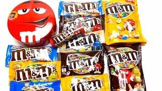 New M&M's Collection Candy Unboxing - Which M&M's are the best? 