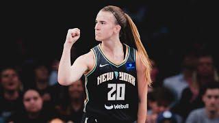 HIGHLIGHTS: Liberty Take 2-0 Series Lead Over Aces Behind 24 Pts From Sabrina Ionescu