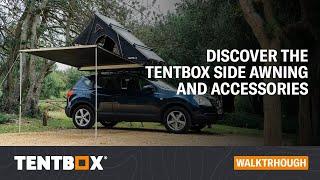 Discover the TentBox Side Awning and Accessories