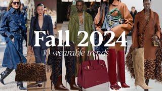 FALL FASHION 2024 | 10 most popular fall trends | styling tips