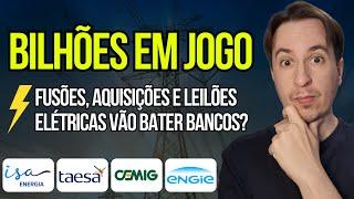 Elétricas vão bater Bancos e Ibovespa? Taee11, Isae4 Trpl4, Egie3, Elet6, Cple6, Cmig4, Alup11