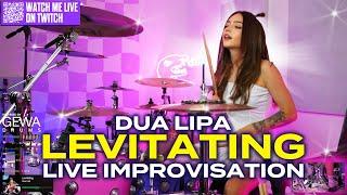 Dua Lipa - Levitating - Drum Cover by Kristina Rybalchenko