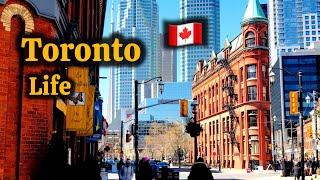 Toronto life Downtown Toronto Ontario Canada 4 K 