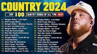 Country Music Playlist 2024  Luke Combs, Morgan Wallen, Chris Stapleton, Kane Brown, Jason Aldean