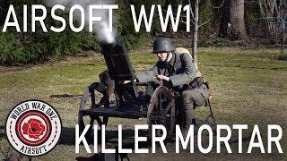 AIRSOFT WW1 MORTAR | Minenwerfer 7.58cm Build!