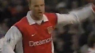 Arsenal v Middlesbrough 1999-00 OVERMARS HAT-TRICK