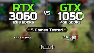 GTX 1050 Ti vs RTX 3060 | How Big Is The Difference?