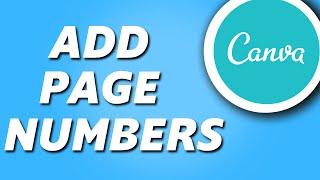 How to Add Page Numbers in Canva! (Easy 2024)