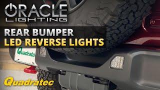 Oracle Rear Bumper LED Reverse Lights for Jeep Wrangler JL Review & Install