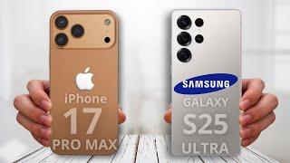Samsung Galaxy S25 Ultra Vs iPhone 17 Pro Max - Full Comparison!