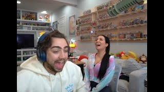 Mizkif and Alinity React to Soda Hitting 1000 Viewers