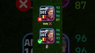 Kevin De Bruyne secret training  #efootball #efootball2024 #pes #pes2024 #efootball24 #shorts