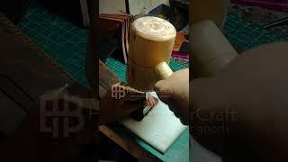 Handmade leather craft | Luxury wallet quality | original leather #leather #handmadecraft#viralvideo