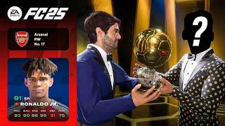 Ronaldo Junior Winning The Ballon D´Or Now? - FC 25 My Player