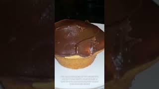 Chocolate Frosted Yellow Cake Cupcakes Recipe Clip #shorts #short #youtubeshorts