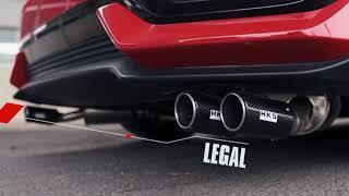 HKS exhaust Honda Civic FK PHB By Fixfilm