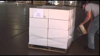 How to Properly Shrink Wrap a Freight Pallet