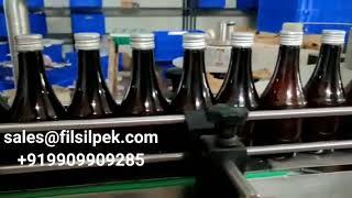 Pharma #syrup Liquid Filling, Capping and Labelling Machine, #labeling - Filsilpek -  +919054294961