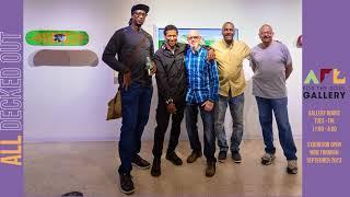All Decked Out opening reception at Art for the Soul Gallery