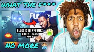 AMERICAN REACTS TO UK DRILL: RUDEST PLUGGED IN WITH FUMEZ BARS (PART 2) ‼️