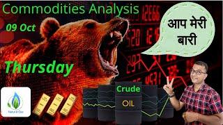 Crude oil analysis for Thursday 09 oct 2024 | Live Crude Oil Analysis & Natural Gas Narget ?