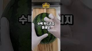 의외로 모르는 꿀 수박 고르는 법 3가지