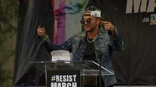 Adam Lambert Speech at LA Pride Resist March 6-11-2017 (Pro-Shot 720P HD Stereo)