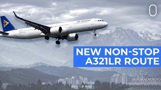 Up To 9h 35m: The World’s Newest Non-Stop Airbus A321LR Route