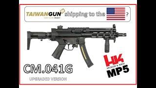 Taiwangun shipping to USA?! CM.041G [CYMA MP5] Unboxing & Review