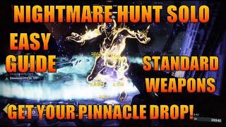 EASY Guide - Solo Master Nightmare Hunt Fear - Get that Pinnacle Drop! (+Boss Cheese Spot)