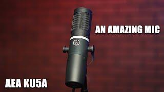 Amazing Microphone for Vocals - Instruments - Studio - Live Performance [ AEA KU5A Mic ] Review