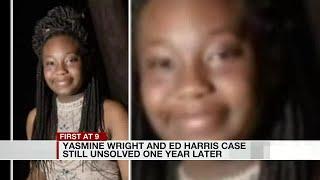 Yasmine Wright and Ed Harris case still unsolved one year later