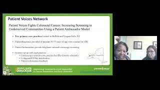 Prevent Cancer Foundation Dialogue 2023: Patient Voices fights Colorectal Cancer