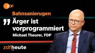 Sanierung der Bahn bis 2030: Frust bei Fahrgästen unausweichlich? | Markus Lanz vom 20. April 2023