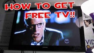 HOW TO GET FREE TV - HDTV Indoor Antennas - Easy Everyday Solutions