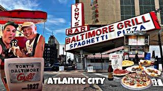 Atlantic City’s Oldest Pizza Joint Tony’s Baltimore Grill