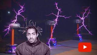 COOLIO - GANGSTA'S PARADISE on TESLA COILS