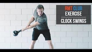 RMT Club Exercise to Increase Core Strength: Clock Swings