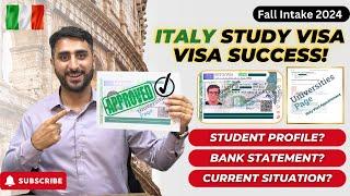 Italy Student Visa Approval 2024 Intake | Italy Study Visa 2024-25 | BLS Italy Appointment Updates