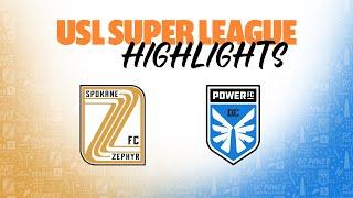 9.22.2024 | Spokane Zephyr FC vs. DC Power FC - Game Highlights