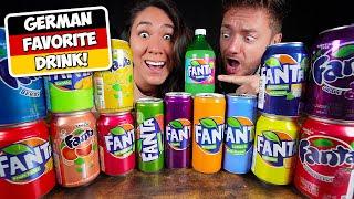 We try EVERY Fanta Flavor in GERMANY!